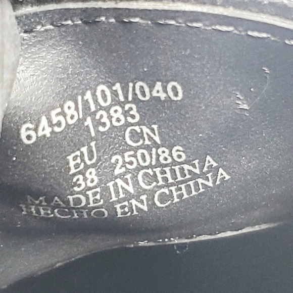 Zara Basic Collection Black Leather Lace-Up Business Casual Shoes K530 - Picture 10 of 11